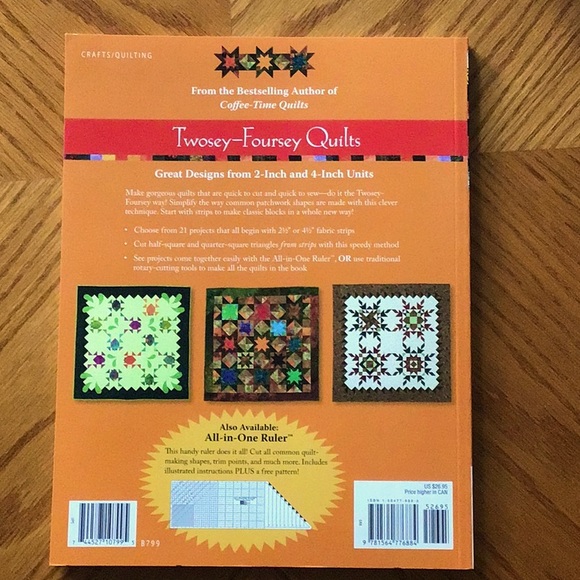 Twosey-Foursey Quilts quilting books - Picture 2 of 5